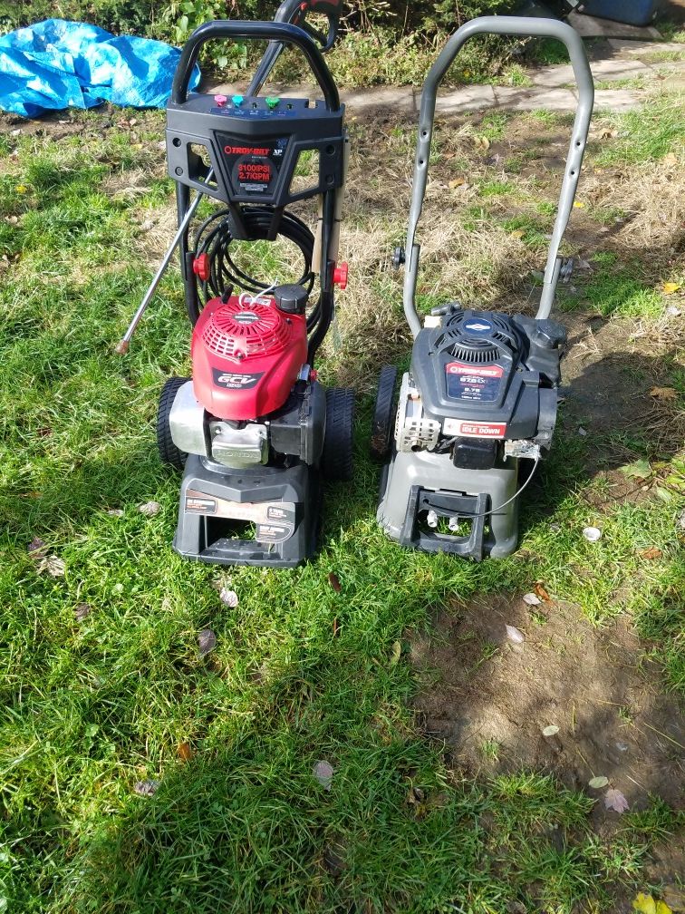 Pressure washers