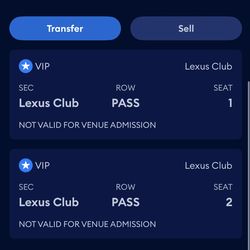 Kings vs Calgary vip Lexus lounge