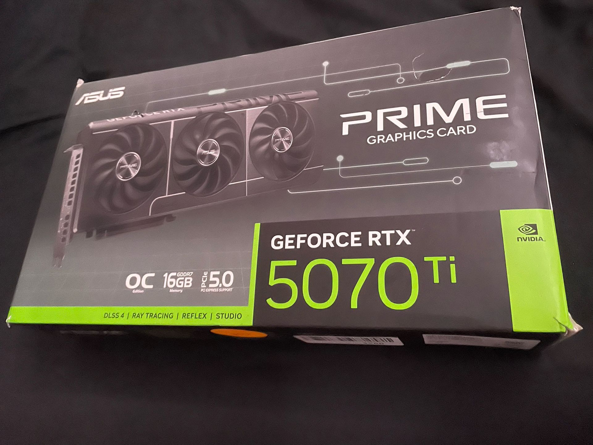 Asus Prime Rtx 5070ti OC Edition 