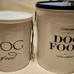 Harry And Barker Dog Food Containers