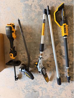 Dewalt Pole Saw and Edger (Tools Only)