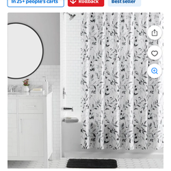 Butterfly Floral Bathroom Set