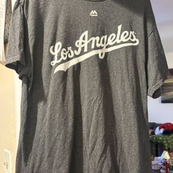 Clayton Kershaw Los Angeles Dodgers Grey Shirt $15.00