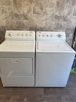 Kenmore washer and dryer laundry