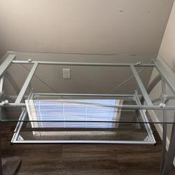Glass Too Office Desk 