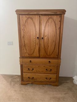Wood chest 200 obo