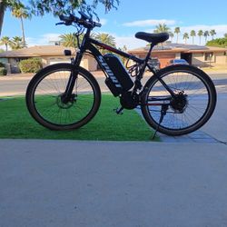 26 Inch 21 Speed E Bike. 