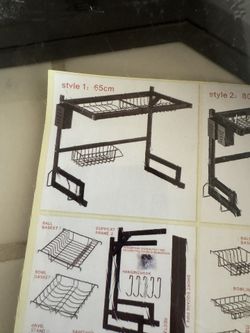 New Over The Sink Drainer $25