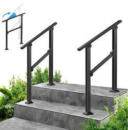 1 Pair Handrails for Outdoor Steps （Jh3449B)