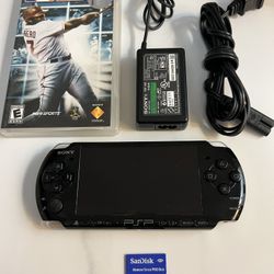 PSP 3001 Console Tested With Game And 4 Gb Memory 