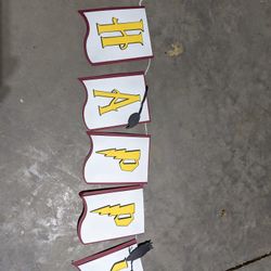 Gryffindor Birthday banner