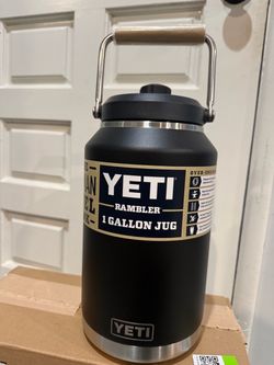 Yeti Rambler one gallon jug 2.0 black