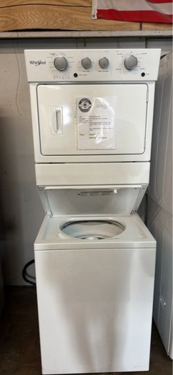 Whirlpool Stacked Washer Dryer Unit
