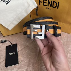 Fendi squared FF belt 
