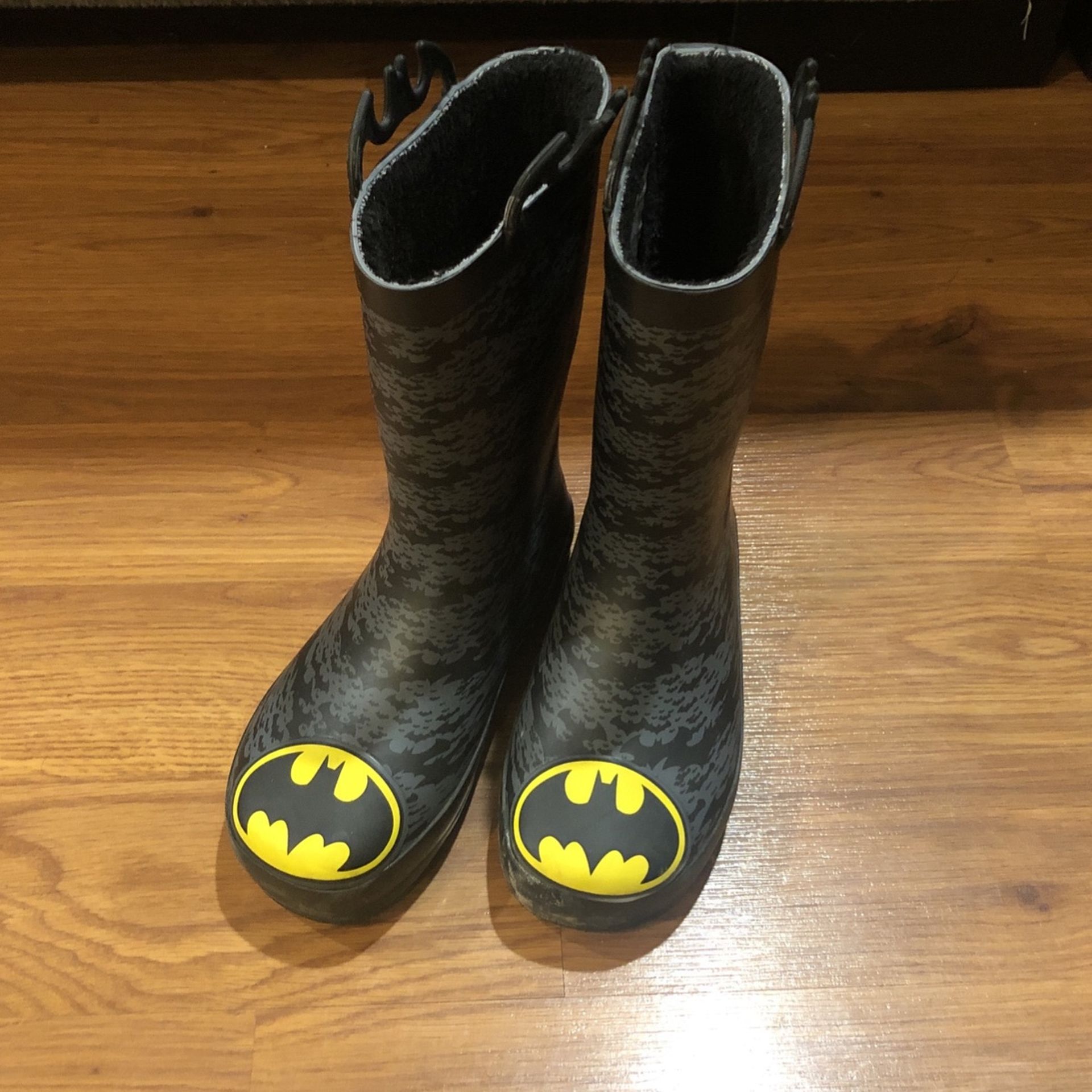 Boys Batman Rain Boots Size 1