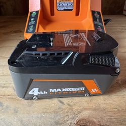 Ridgid 4ah Fast Charger 