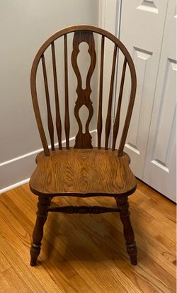3 Temple Stuart Wooden Chairs