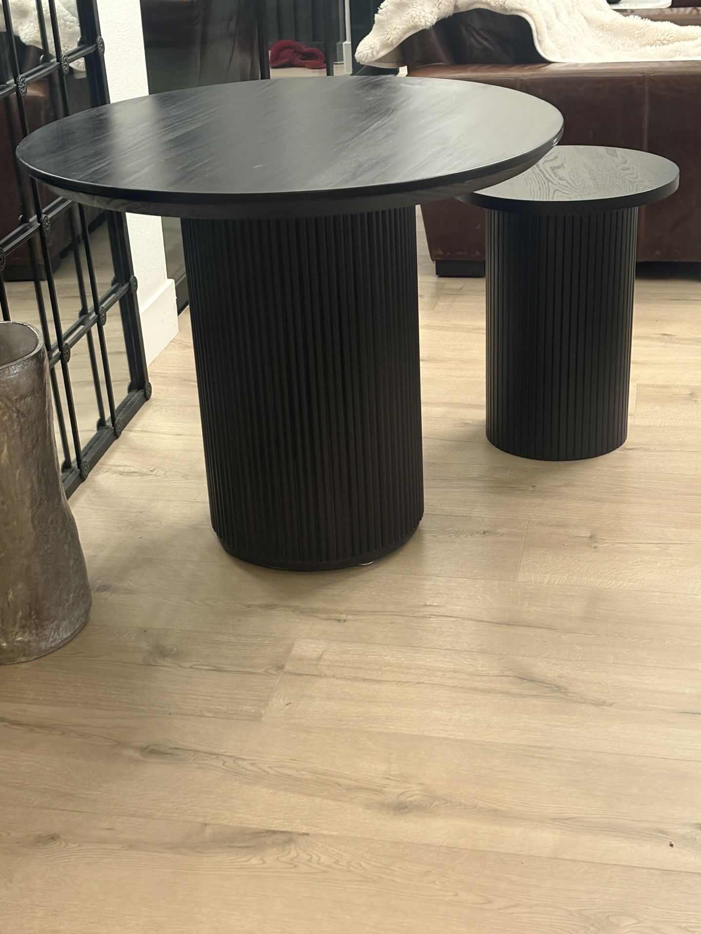 Gorgeous Round Fluted Table Sale!!