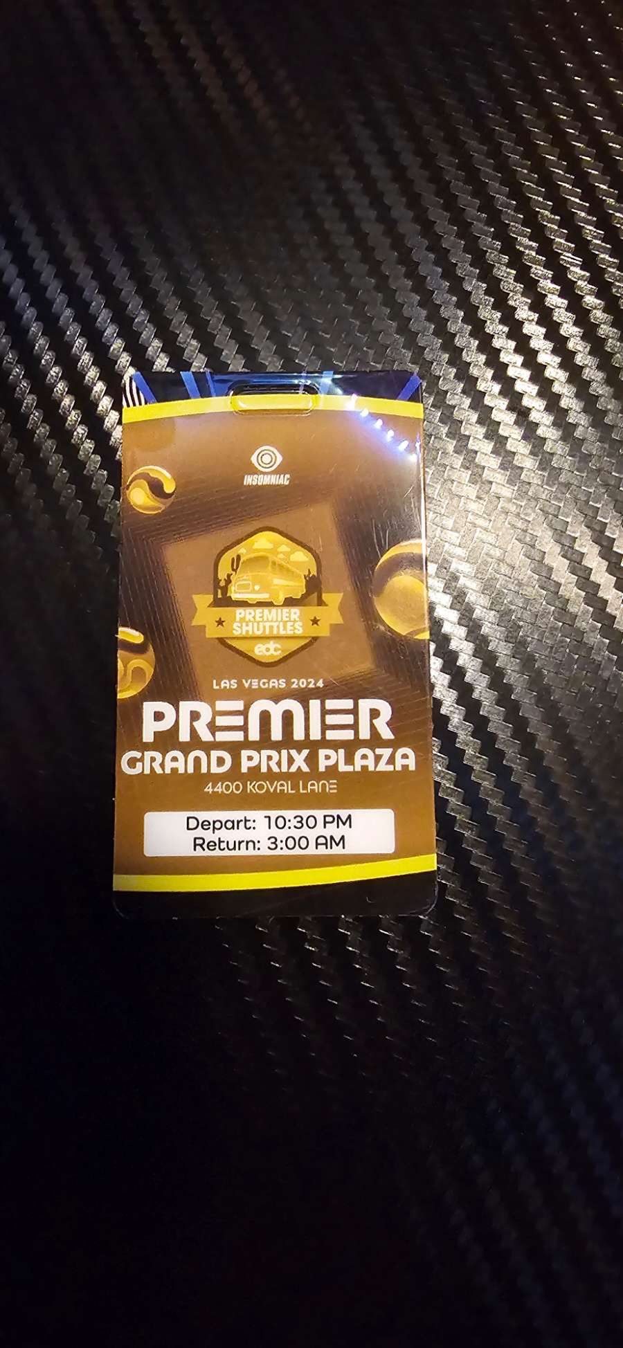 EDC Premier Shuttle Pass