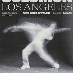 2 Solomun Tickets Saturday 11/29