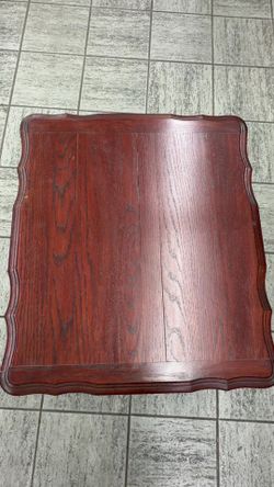 Antique Hardwood end table
