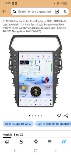 Touch screen explorer 2011/2015