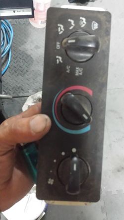 Ford Ranger AC cluster