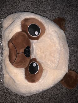 Brand new Pug oversized head mask costume