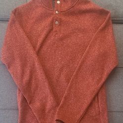 Men's Sonoma Goods For Life® Quarter-Snap Fleece- Orange