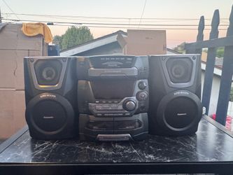 Panasonic cd stereo system