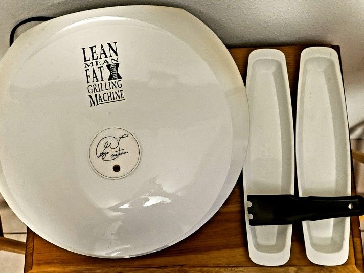 George Foreman Grill Lean Mean Fat Reducing Grilling Machine