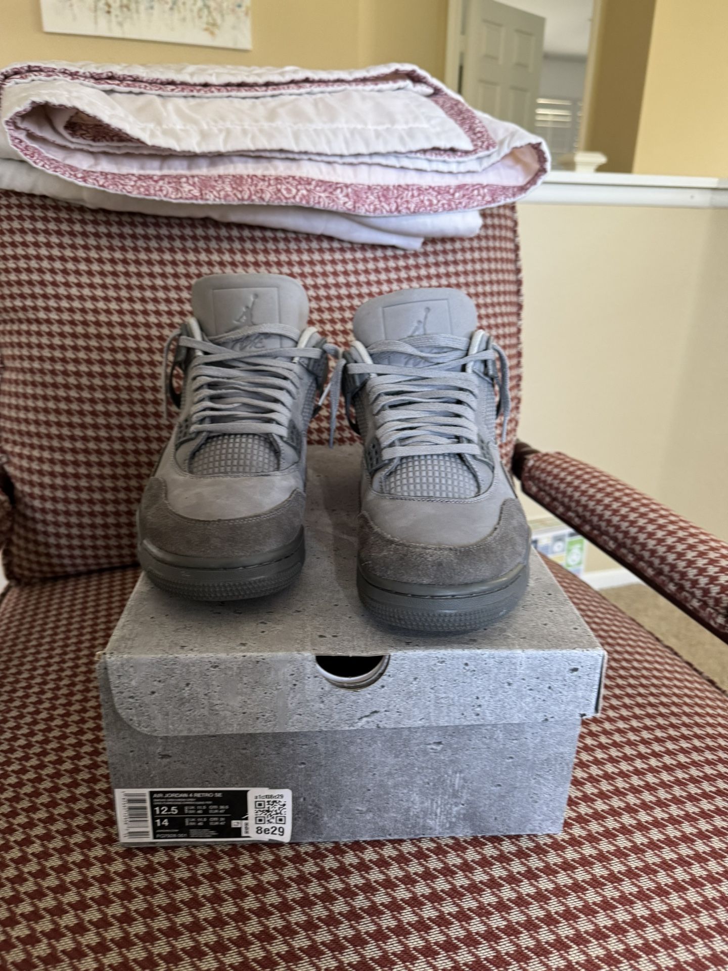 Jordan 4’s Wet Cement
