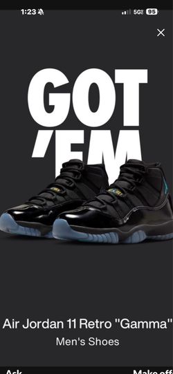 AIR JORDAN 11 RETRO "GAMMA