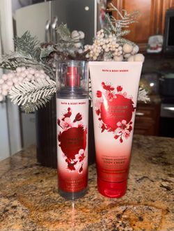 Bath & body works Japanese Cherry blossom set