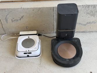 iRobot vacuum and Braava jet mop