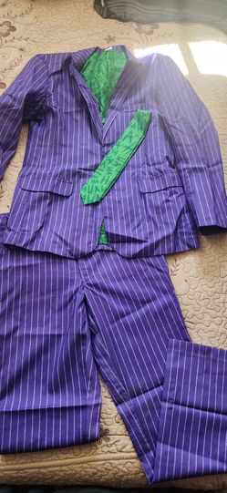 Joker Costume Suit with Tie