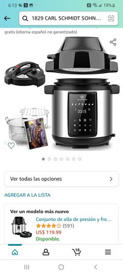 Air Fryer And Pressure Cooker 