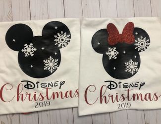 Disney Christmas shirts