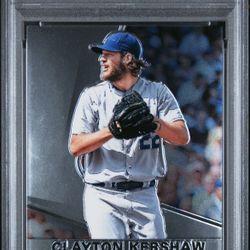 2015 Panini Prizm #46 Clayton Kershaw PSA 9 MINT Los Angeles Dodgers HOF 🔥