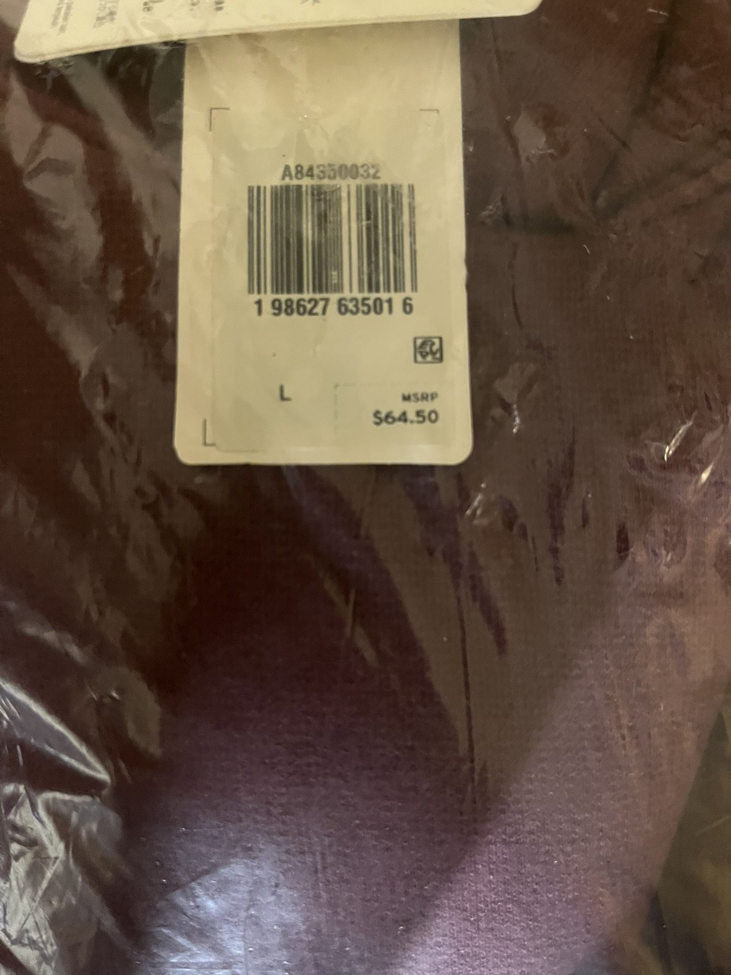Levi’s hoodie burgundy men’s L