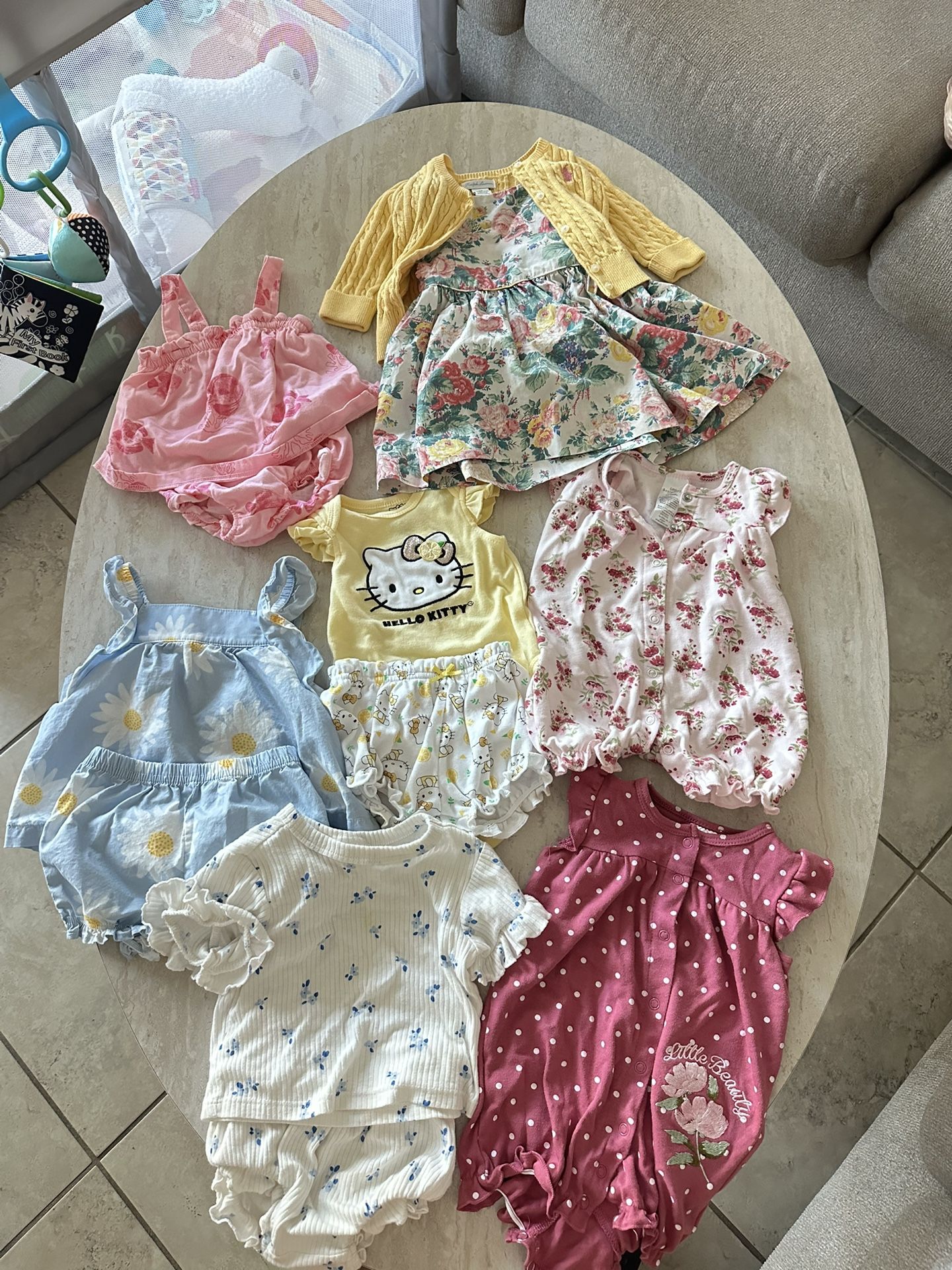 Baby girl clothing bundle