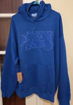 Philadelphia 76ers Royal Downtown Fleece Hoodie NEW L