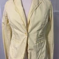 Yellow Jcrew jacket size M