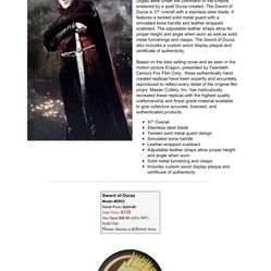 The Sword Of Durza Eragon 