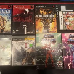  Various Games And DVDs