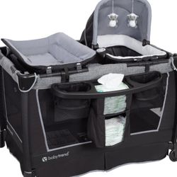 Baby Trend Baby Crib Brand New With Accessories