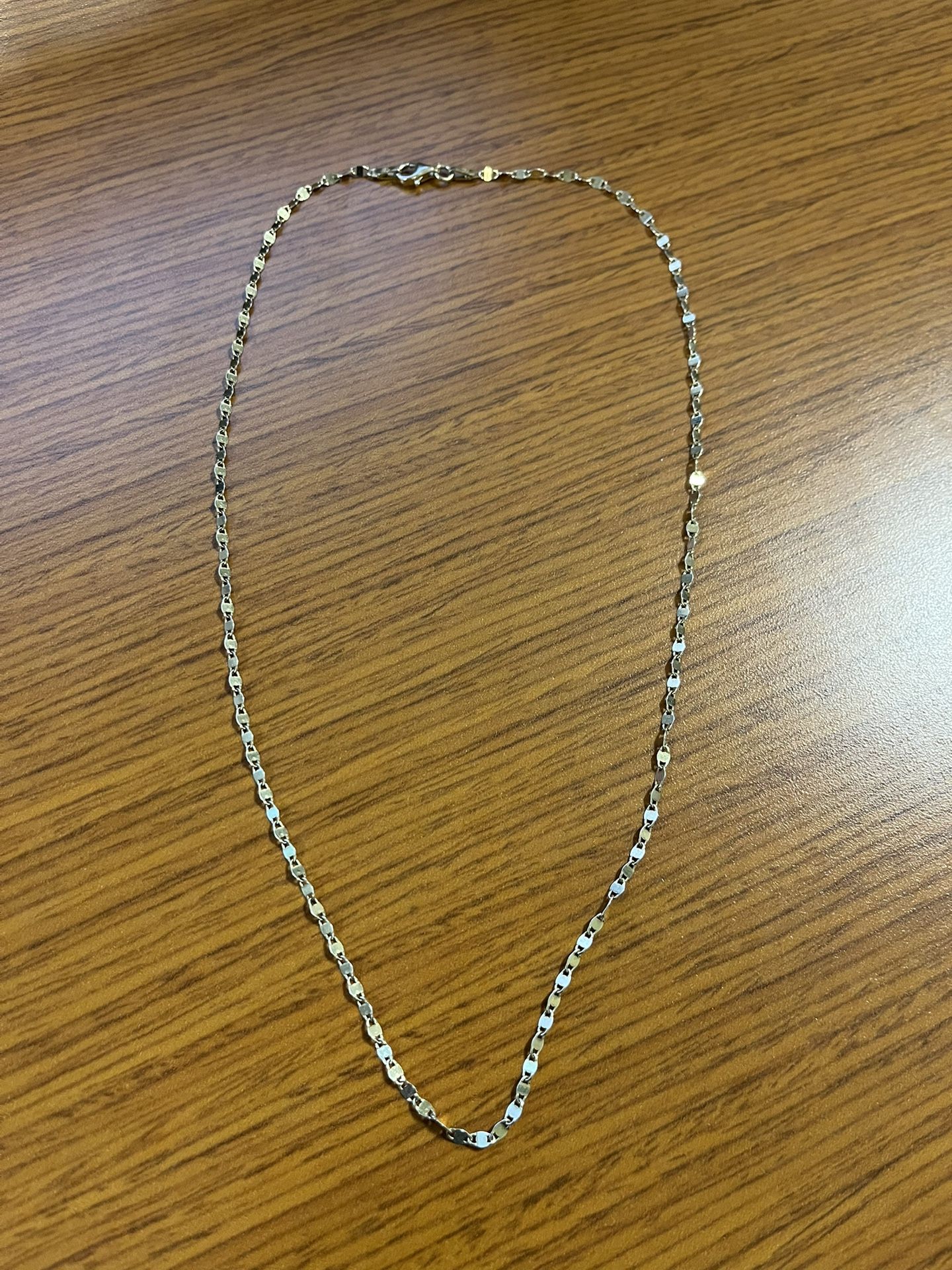 Silver Necklace 18” 