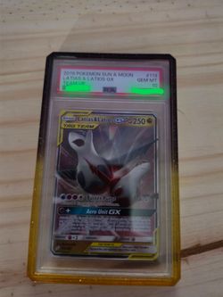 PSA 10 Latias & Latios GX #113 Team Up