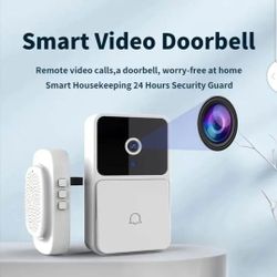 WIFI Video Doorbell Camera Wireless Night Vision 
Smart Home Security HD Door Bell Two Way   Intercom Voice Change For Home
