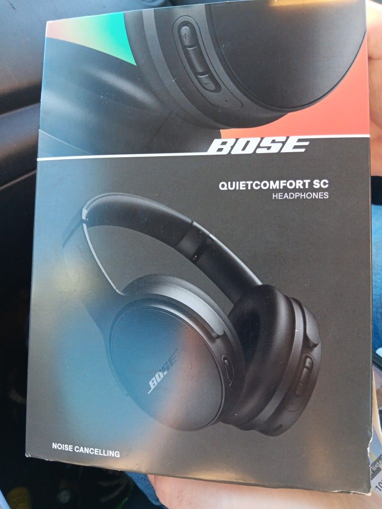 BOSE QUIET COMFORT SC HEADPHONES